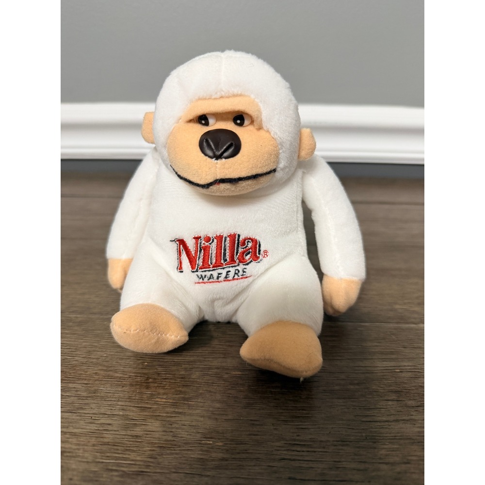 Nabisco‎ Nilla Wafers White Gorilla Plush Stuffed Animal Advertising Promo